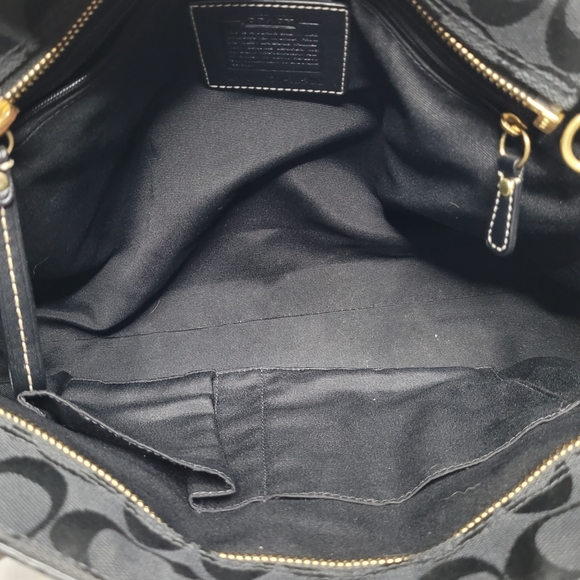 Coach Chelsea Optic Signature Handbag Black K0671-10508 - Picture 8 of 9